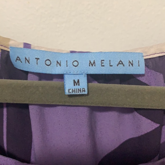 🟣  3/$50!   100% silk top by Antonio Melani (M) - Picture 2 of 5